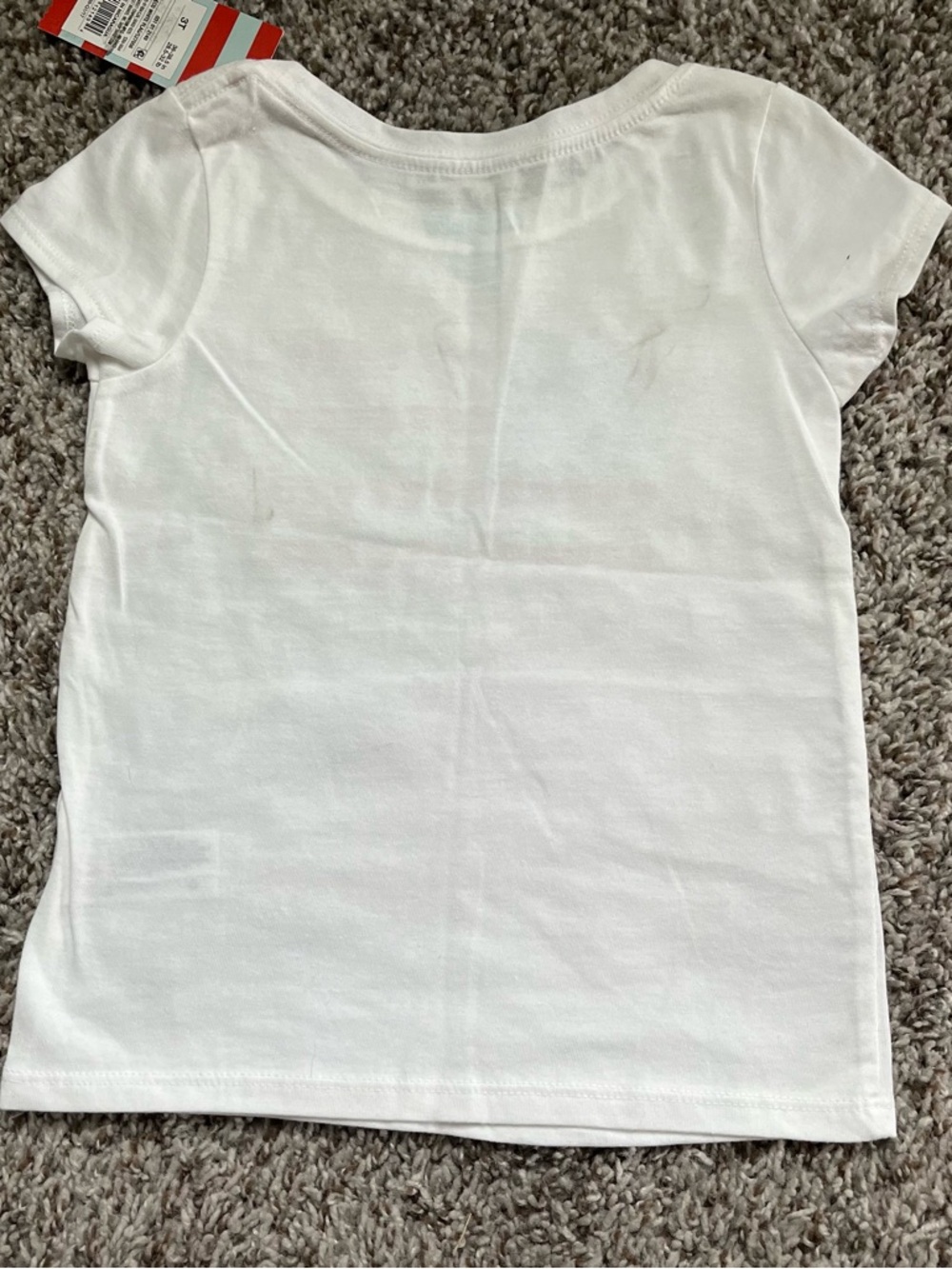 NWT Cat & Jack Girls 3T Fruit American Flag Short Sleeve T-Shirt - Picture 2 of 3